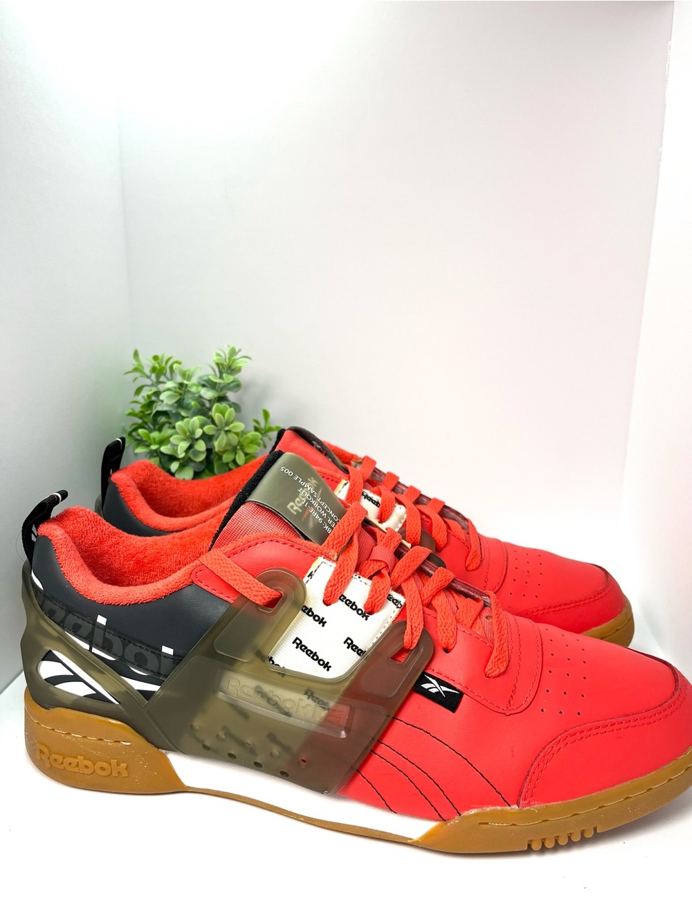 Reebok Workout Plus ATI 90s Men Sneakers
Size 11.5 - Red/Black/Gum